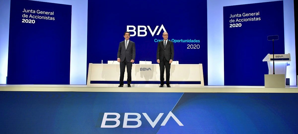 Los accionistas del BBVA han perdido 9.535 millones de euros en 12 sesiones de Bolsa