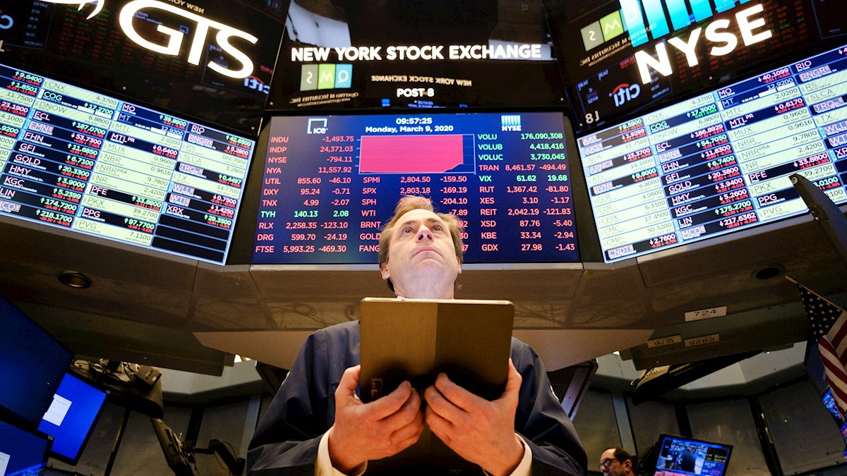 Triple récord en Wall Street