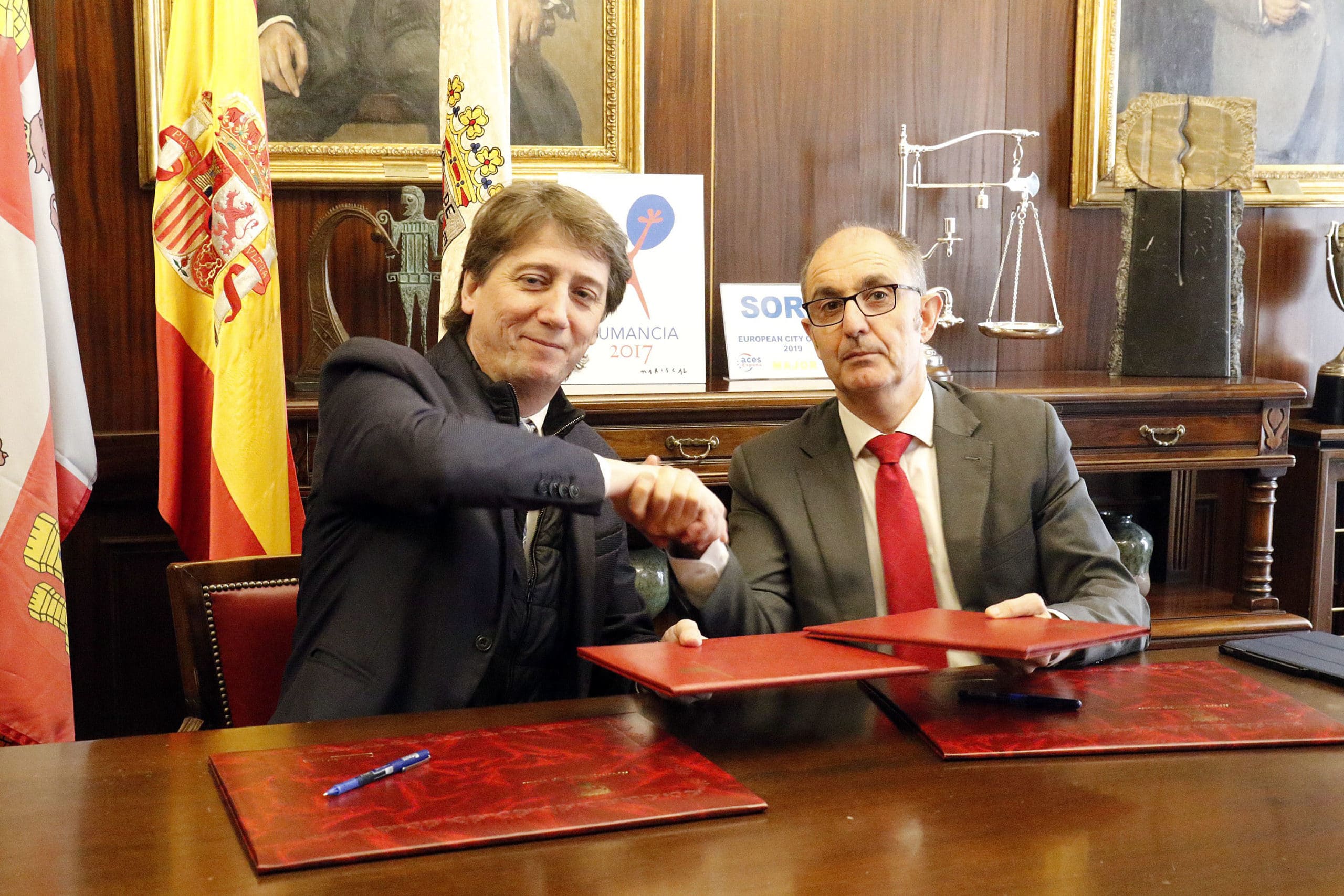 Ayuntamiento de Soria e Iberaval apoyan con hasta 4.000 euros nuevos proyectos empresariales