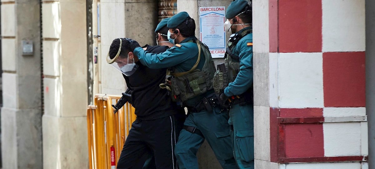 El marrorquí detenido por yihadismo en Barcelona, que odia a los españoles, está en un ERTE
