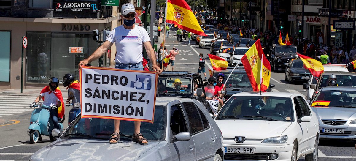 Clamor en toda España contra Pedro Sánchez y su Gobierno