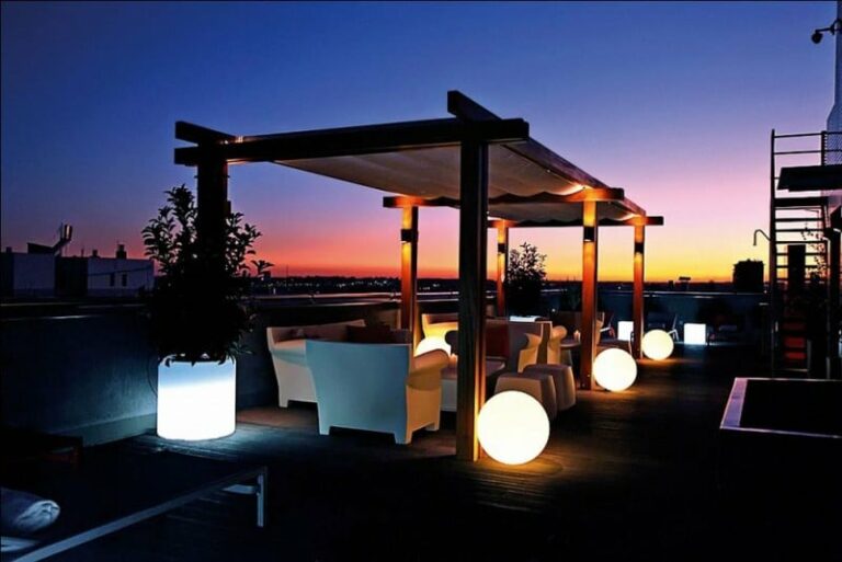 terraza noche