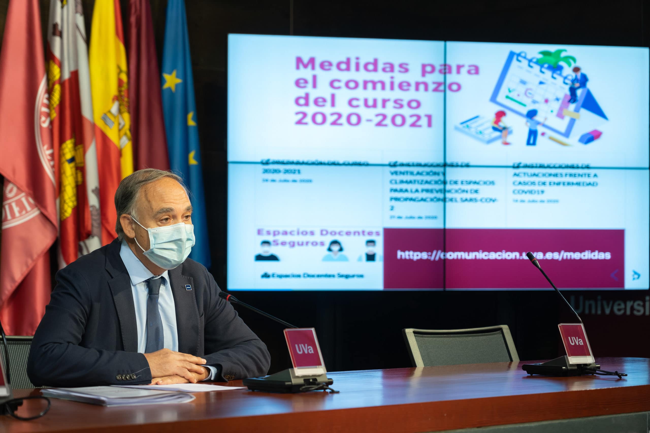El plan de contingencia de la Universidad de Valladolid ha supuesto 600.000 euros