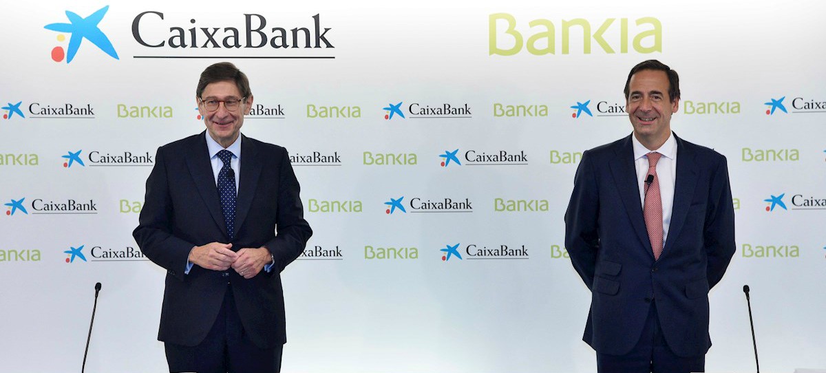 Bankia y CaixaBank pactaron no pagar dividendos hasta el cierre de la fusión