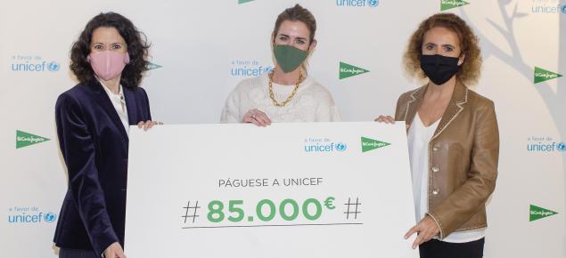 El Corte Inglés entrega 85.000€ a UNICEF gracias a los Juguetes Solidarios