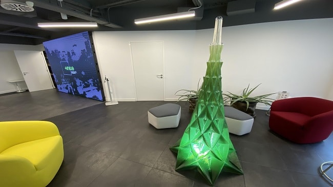 Tinkle desarrolla el primer árbol de navidad con tecnología 3D que limpia el aire