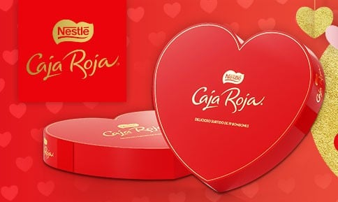 Sorprende en San Valentín con la edición especial Nestlé Caja Roja Corazón