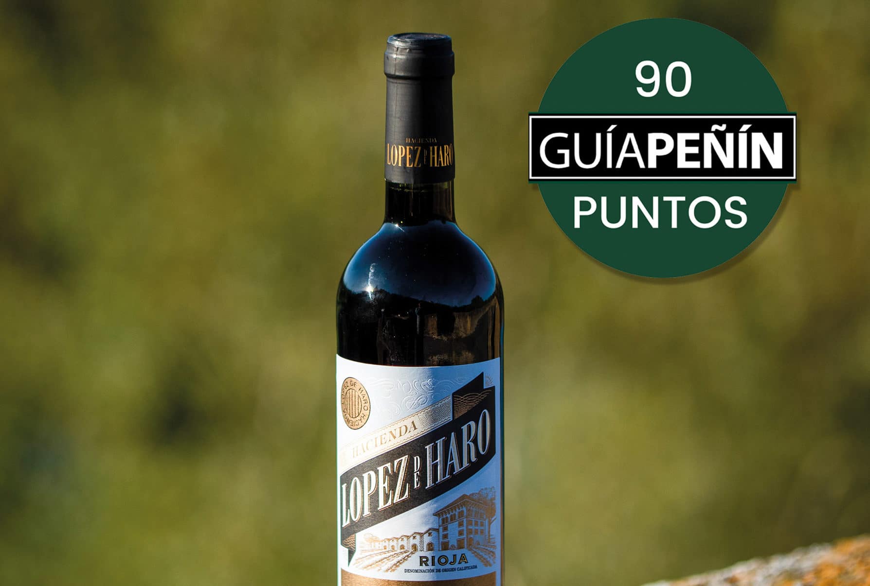 Hacienda López de Haro Crianza estrena añada 2018 entre los “Mejores vinos” de España en la Guía Peñín