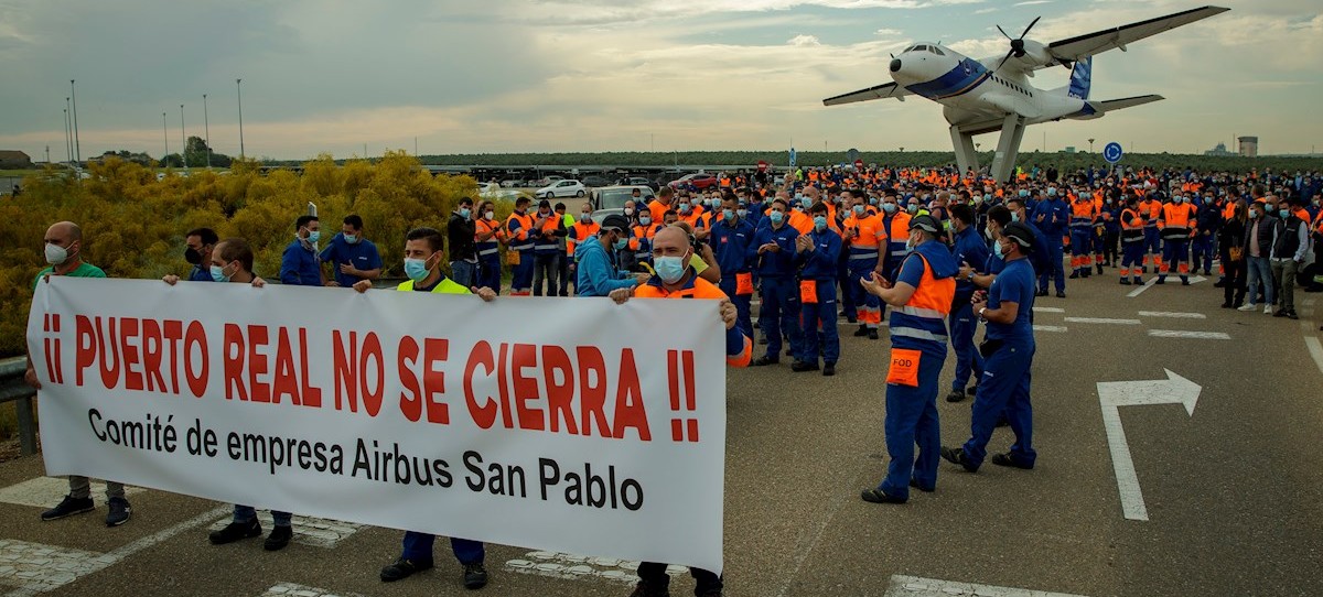 Airbus busca soluciones para los 400 trabajadores de Puerto Real porque su ‘situación es crítica’