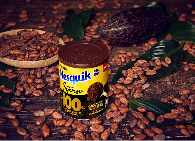 Llega Nesquik Intenso 100 %, cacao puro natural y sin azúcares añadidos