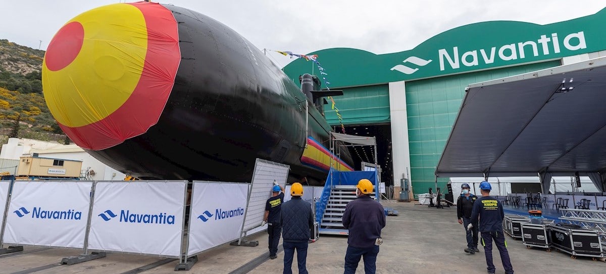 Navantia tiene que retrasar la botadura del submarino S-81 Isaac Peral