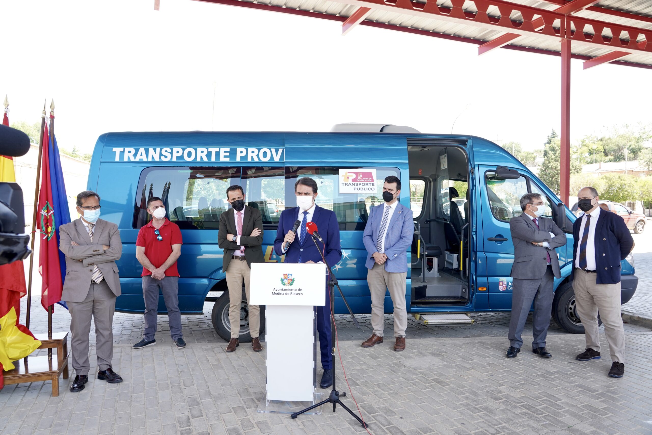El bono transporte a la demanda llega hoy a 135.000 vecinos de Valladolid y Segovia