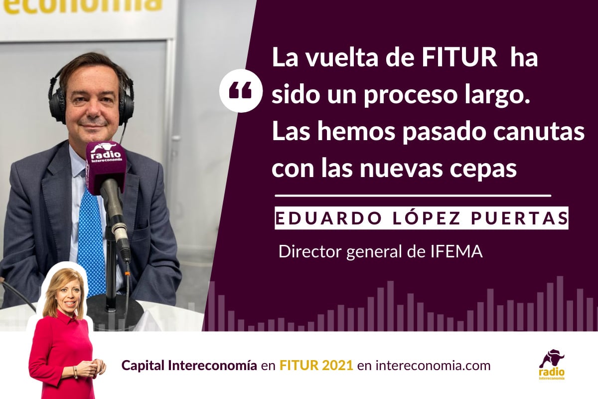 López Puertas (IFEMA): «Hemos demostrado que hacer una feria segura es posible y eso es lo que tenemos que vender a los demás”