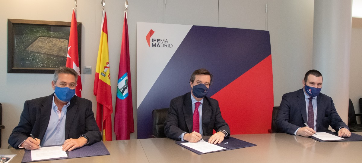 IFEMA y el taxi de Madrid firman un acuerdo, que empieza en Fitur 2021, para dar servicio durante las ferias