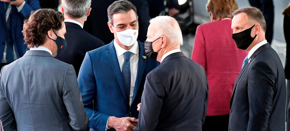 Tras siete meses esperando, Sánchez logra hablar 20 segundos con Biden