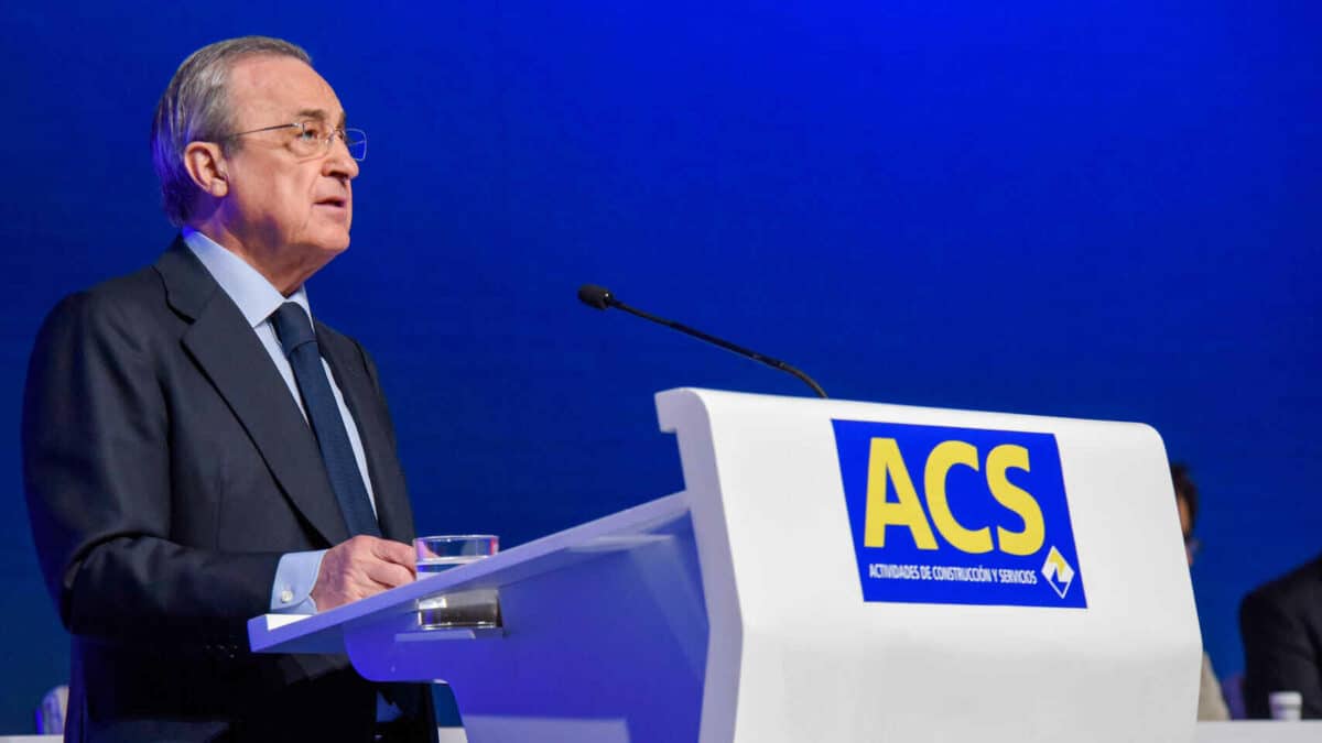 Florentino Pérez eleva su participación en ACS al 13,54 %