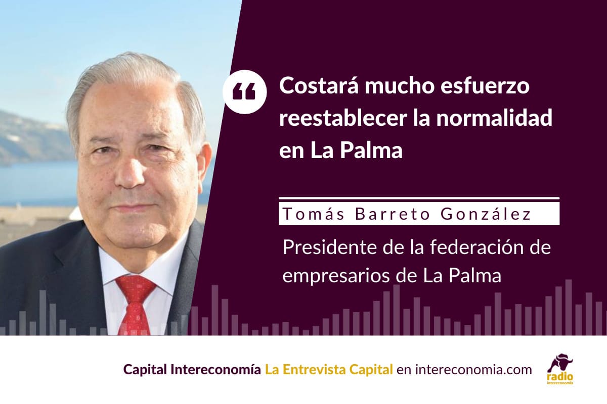 Tomás Barreto Lorenzo: «Le pedimos al gobierno que cumpla los compromisos con La Palma»