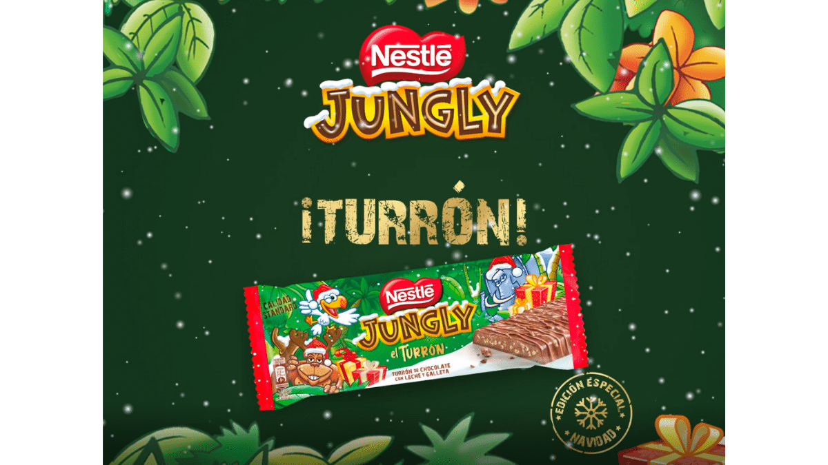Nestlé Jungly sorprende de nuevo con ¡el Turrón!