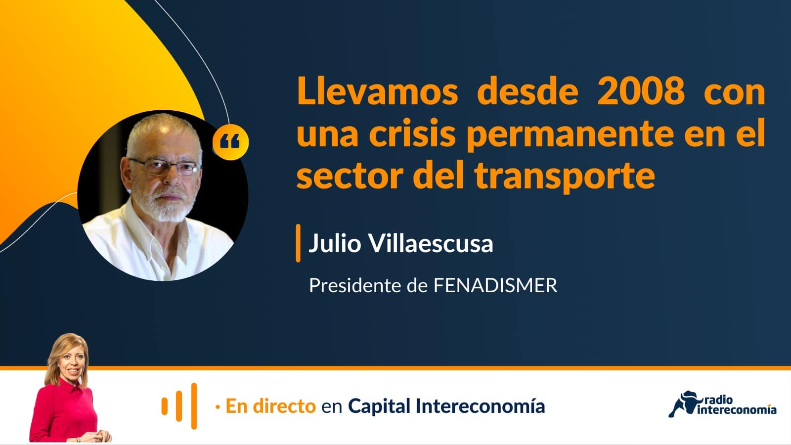 Julio Villaescusa: «En España faltan entre 10.000 y 15.000 transportistas»