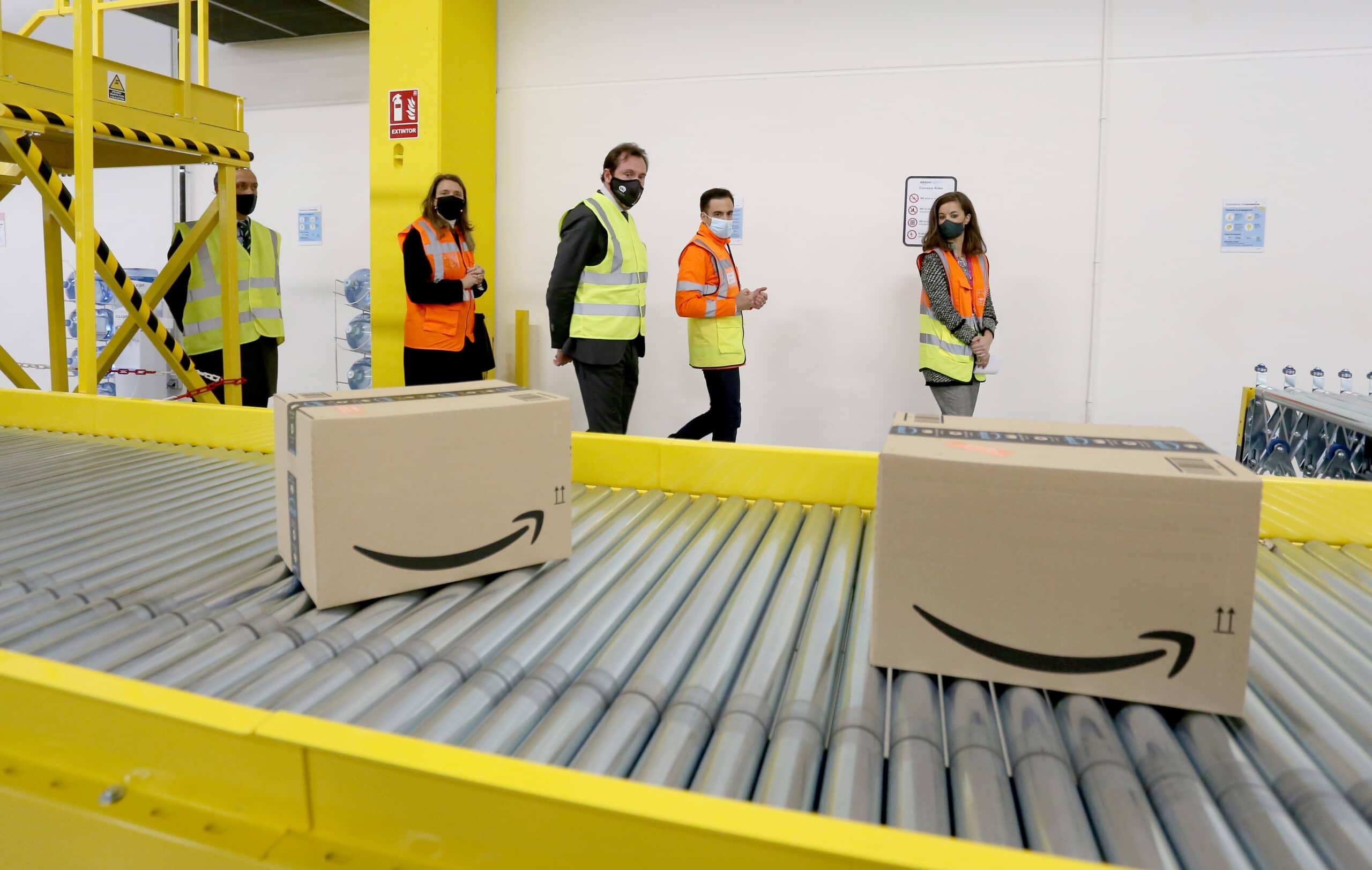 Amazon gestionará 46.000 paquetes al día en su centro logístico de Valladolid