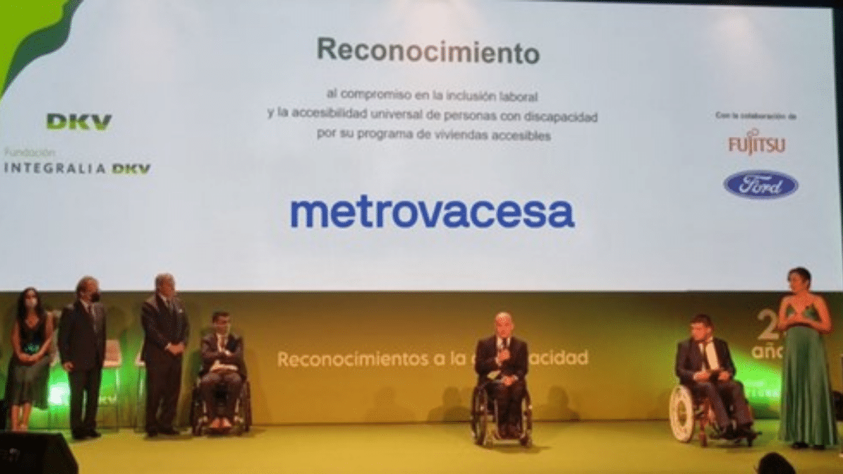 Metrovacesa recibe el premio a empresa más inclusiva otorgado por La Fundación Integralia DKV