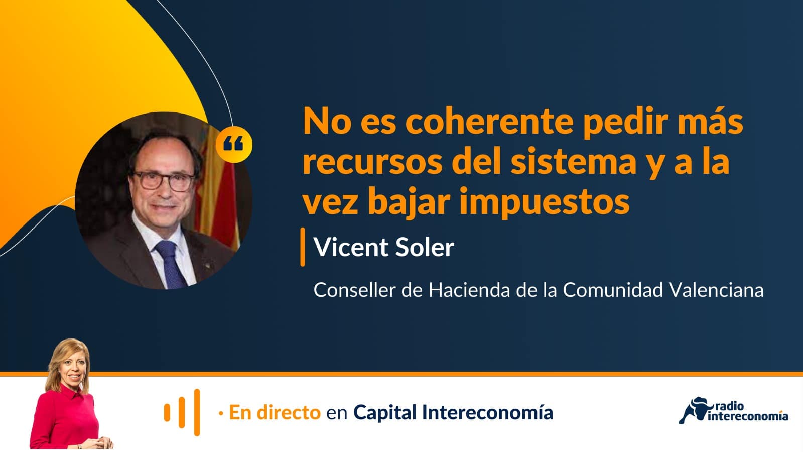 Vicent Soler: «Queremos una solución para todas las CCAA»