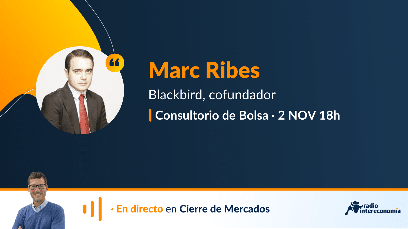 Consultorio de Bolsa con Marc Ribes 02/11/2021