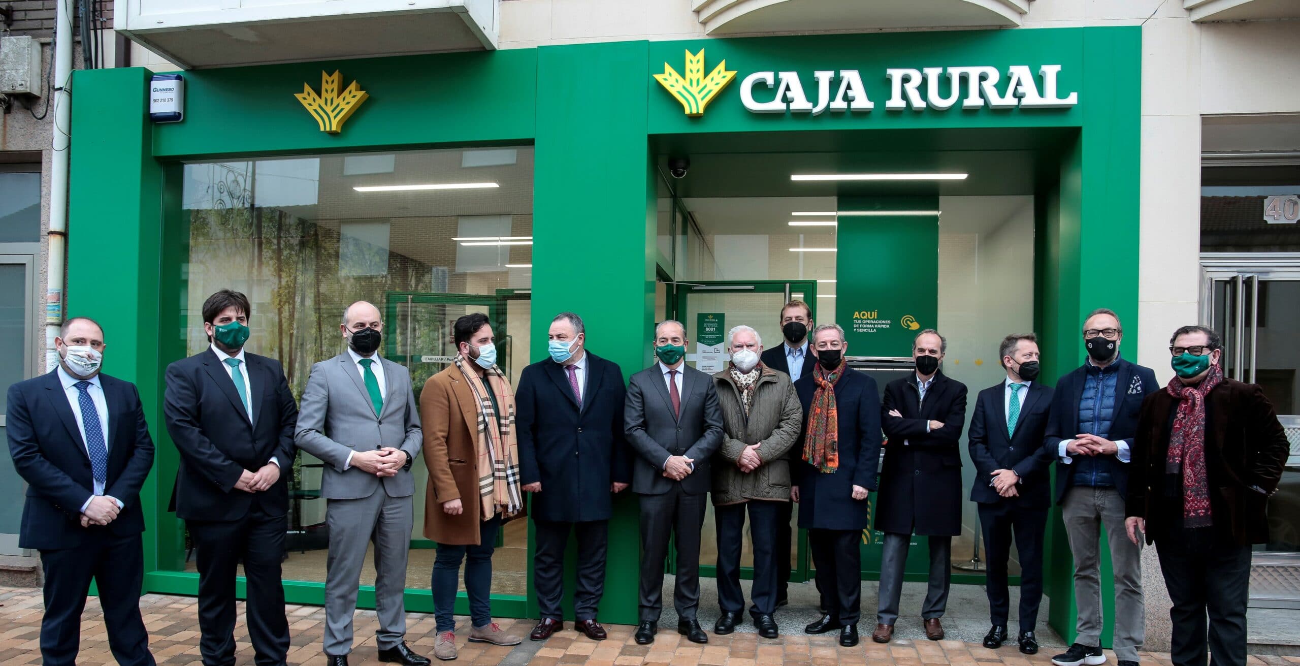 Caja Rural abre su nueva oficina en Villadangos del Páramo (León)
