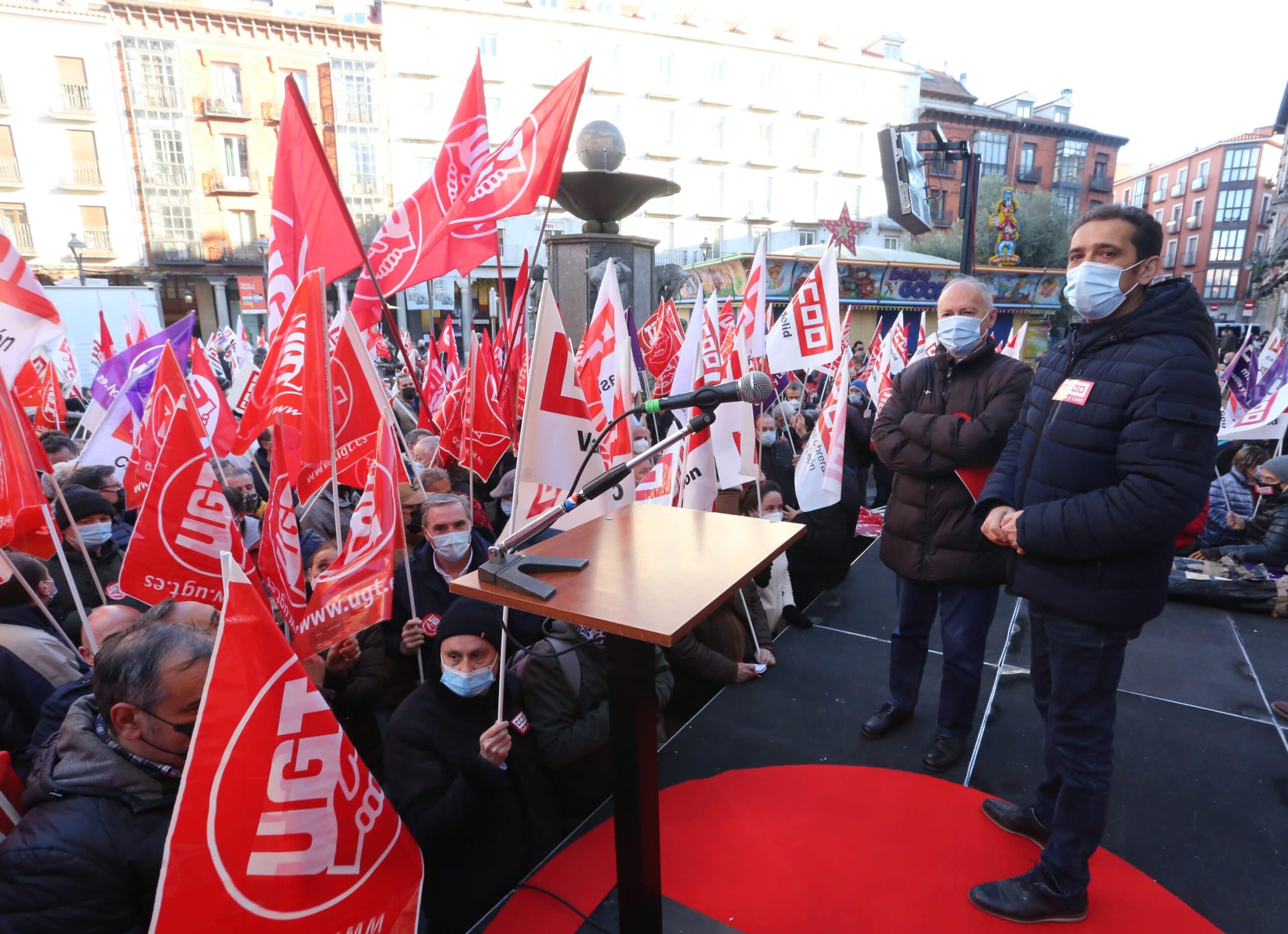 Los sindicatos alertan de que los trabajadores «no pagarán el pato» de los precios