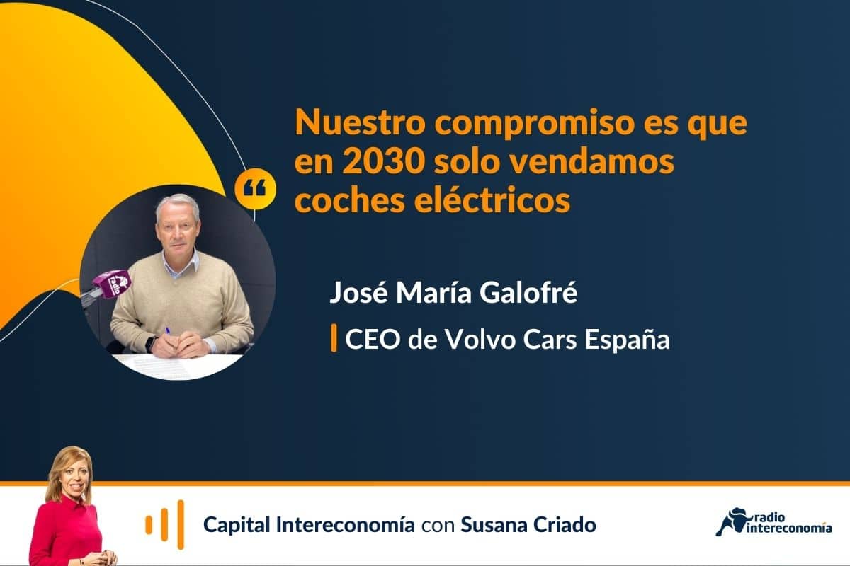 Galofré (Volvo): «El coche eléctrico no es caro»