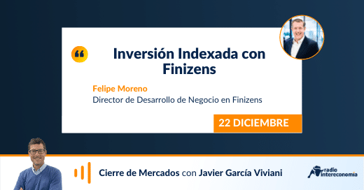 Inversión indexada con Finizens 22/12/2021