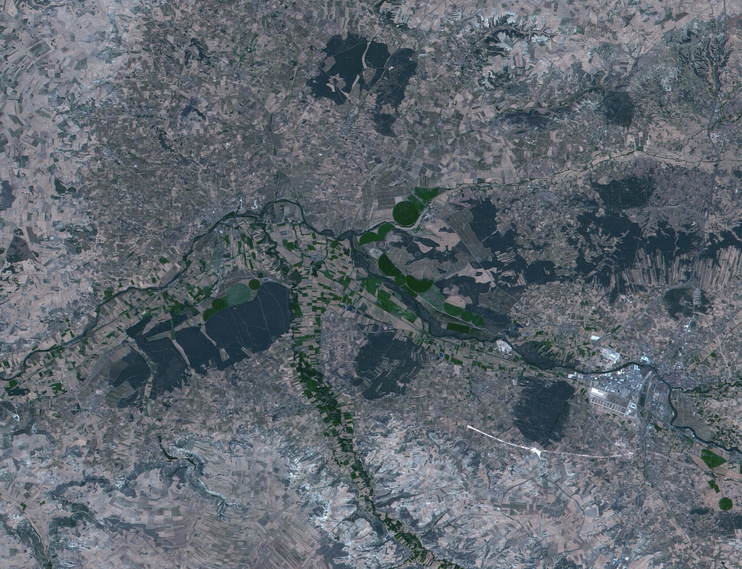 Cotesa desarrolla un algoritmo para obtener imágenes satélite de territorios