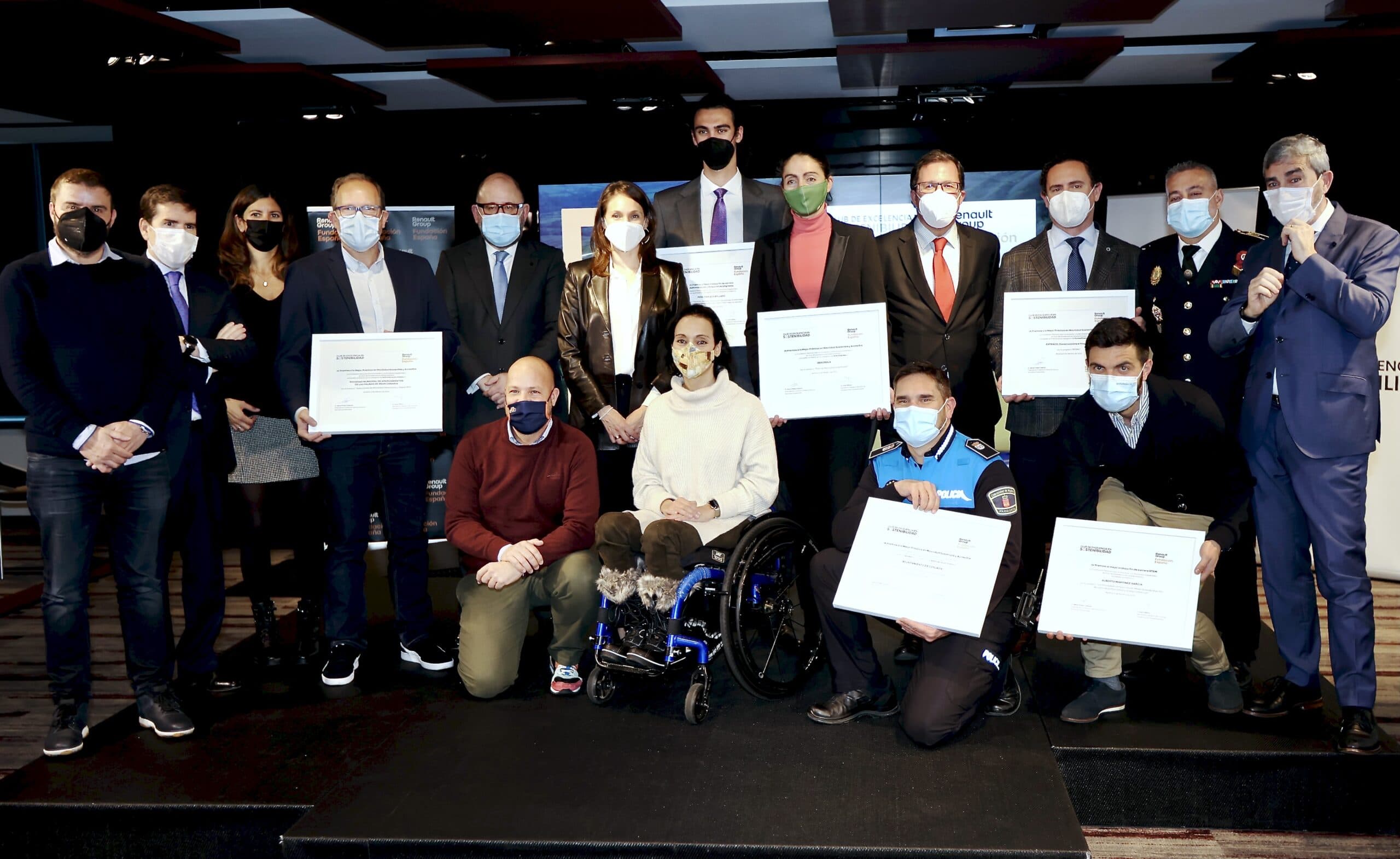 Iberdrola, Extraco y Sagulpa, premios de la Fundación Renault a la Movilidad Sostenible