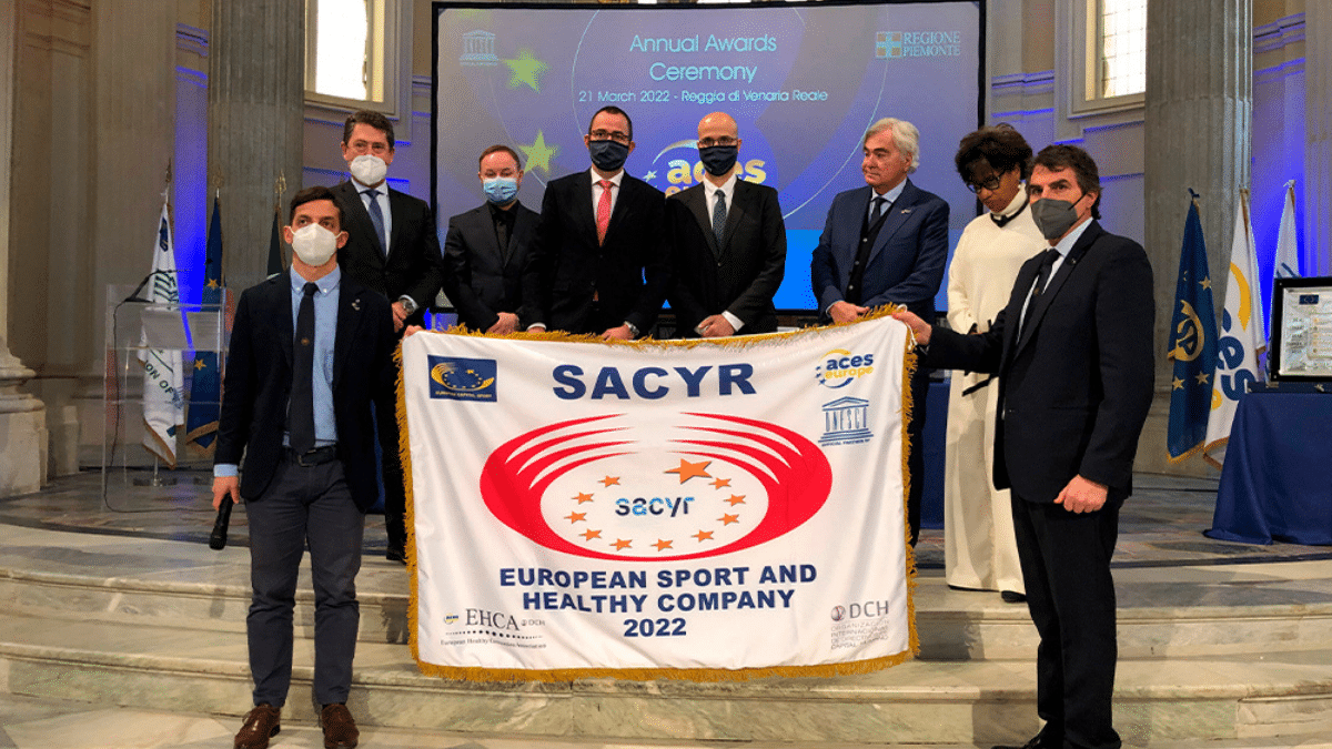 Sacyr, galardonada en Europa por su programa Sacyr saludable