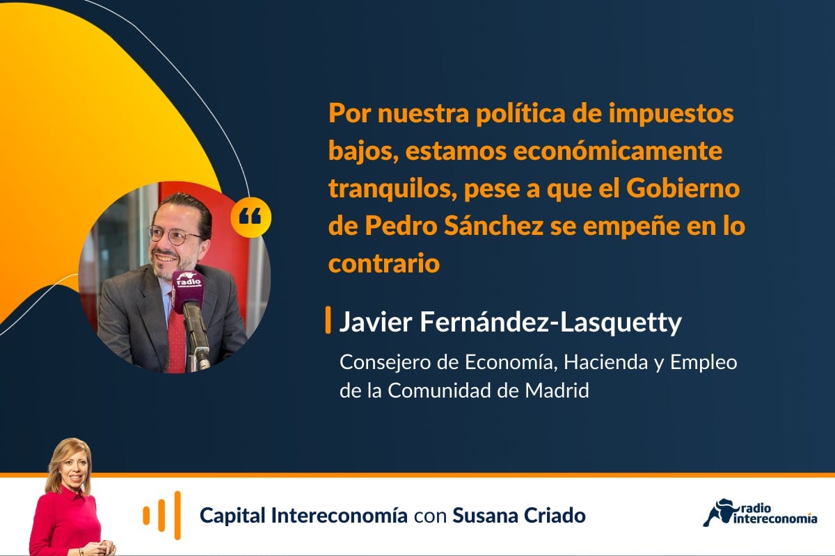 Javier Fernández-Lasquetty: «Se están buscando excusas para subir los impuestos»