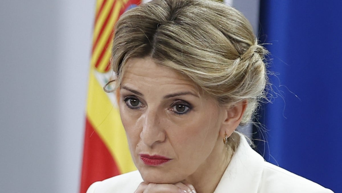 Yolanda Díaz está ‘triste’ con sus compañeros del Gobierno de Sánchez