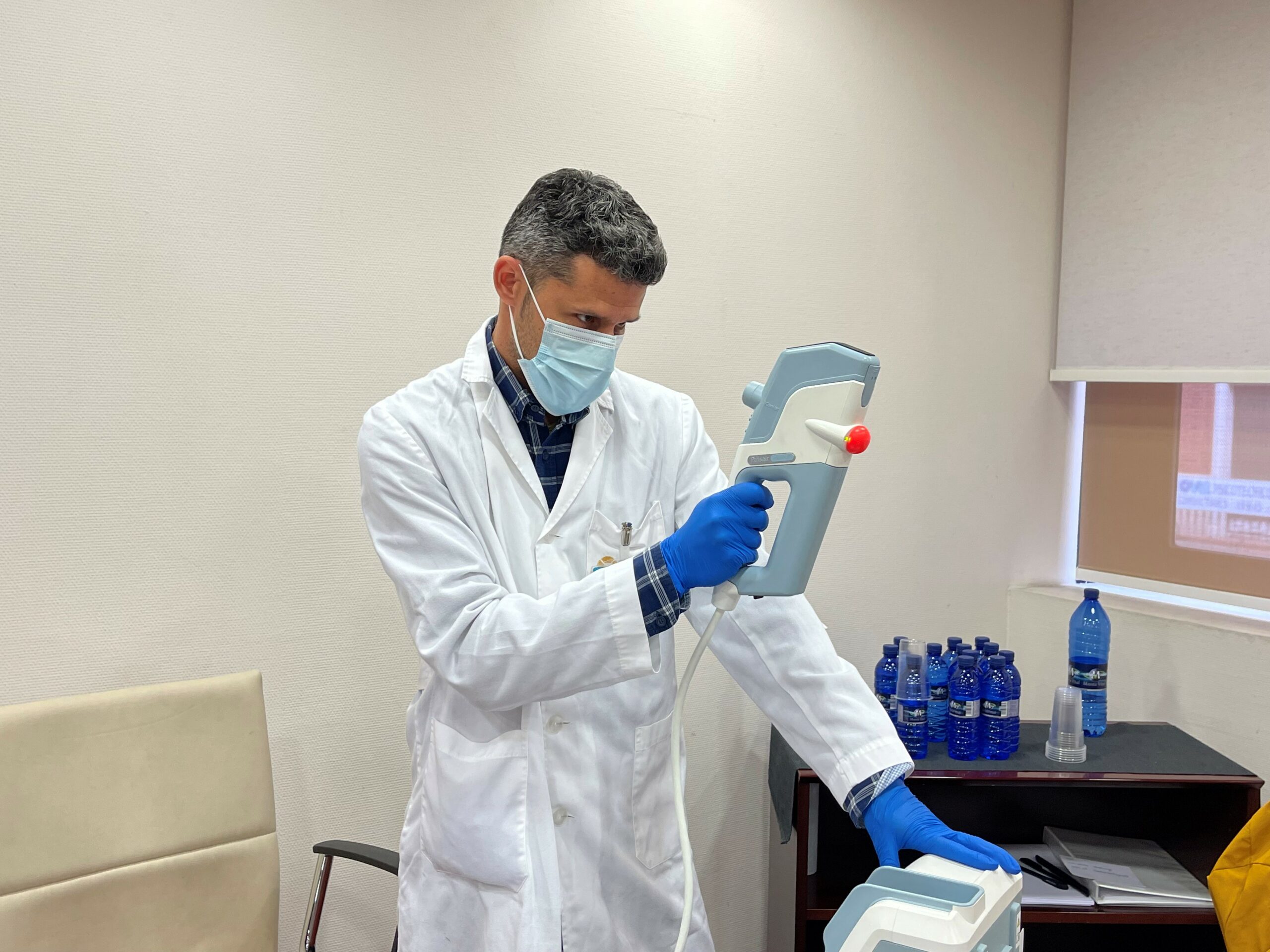 Trabajadores de 60 empresas de Valladolid se realizan la prueba del glaucoma