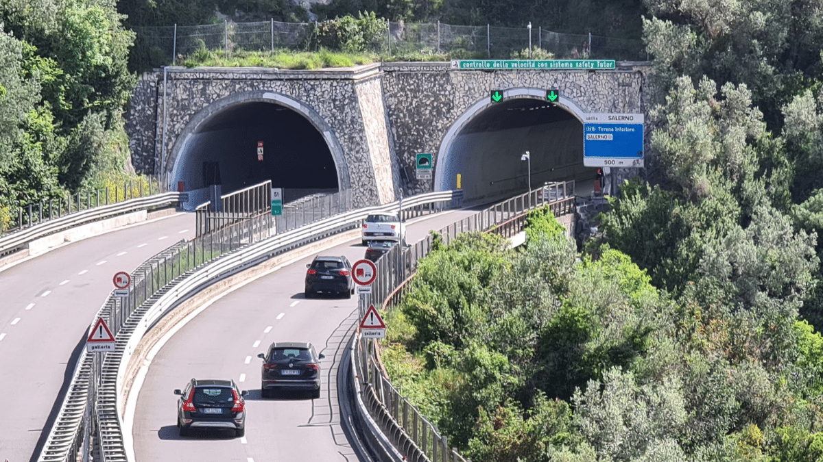 El consorcio SIS inicia la operación de la autopista italiana A-3 Nápoles – Salerno