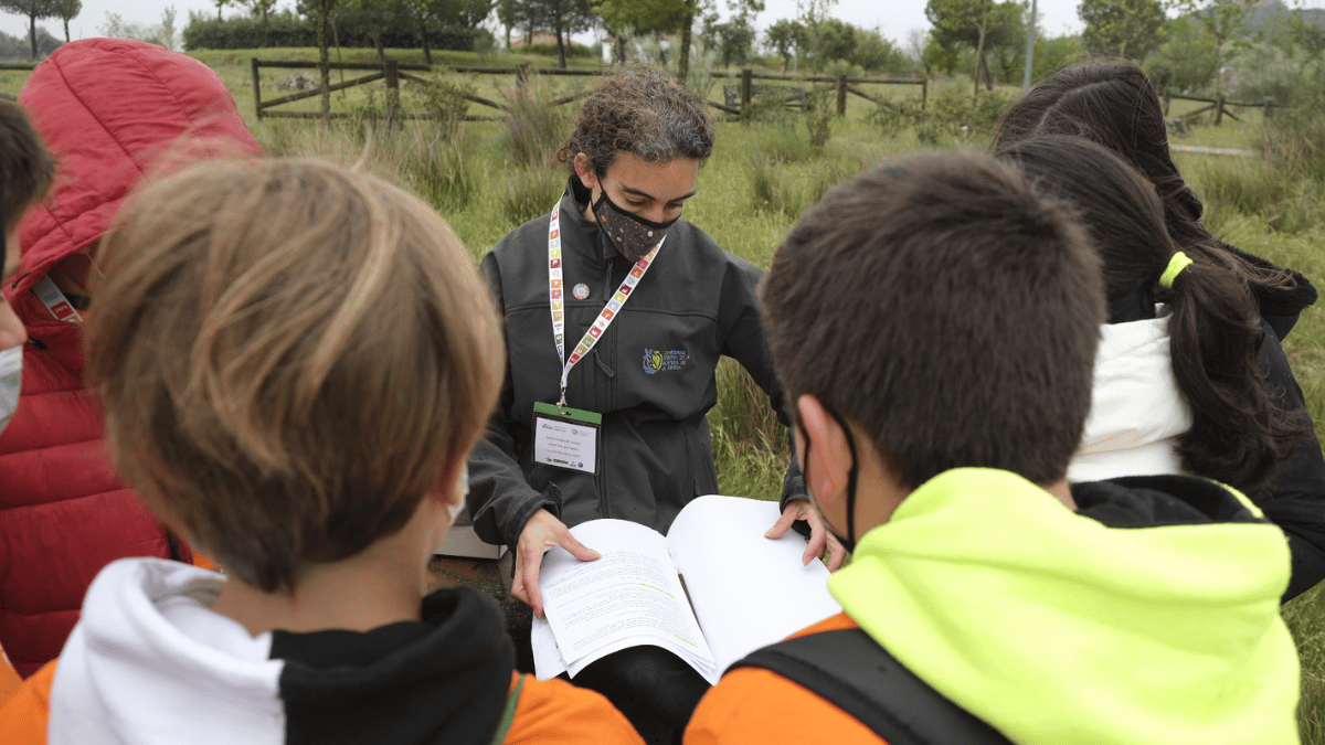 Unos 150 niños participan en la «Bio – Convivencia Escolar» de la Reserva de la Biosfera de La Siberia