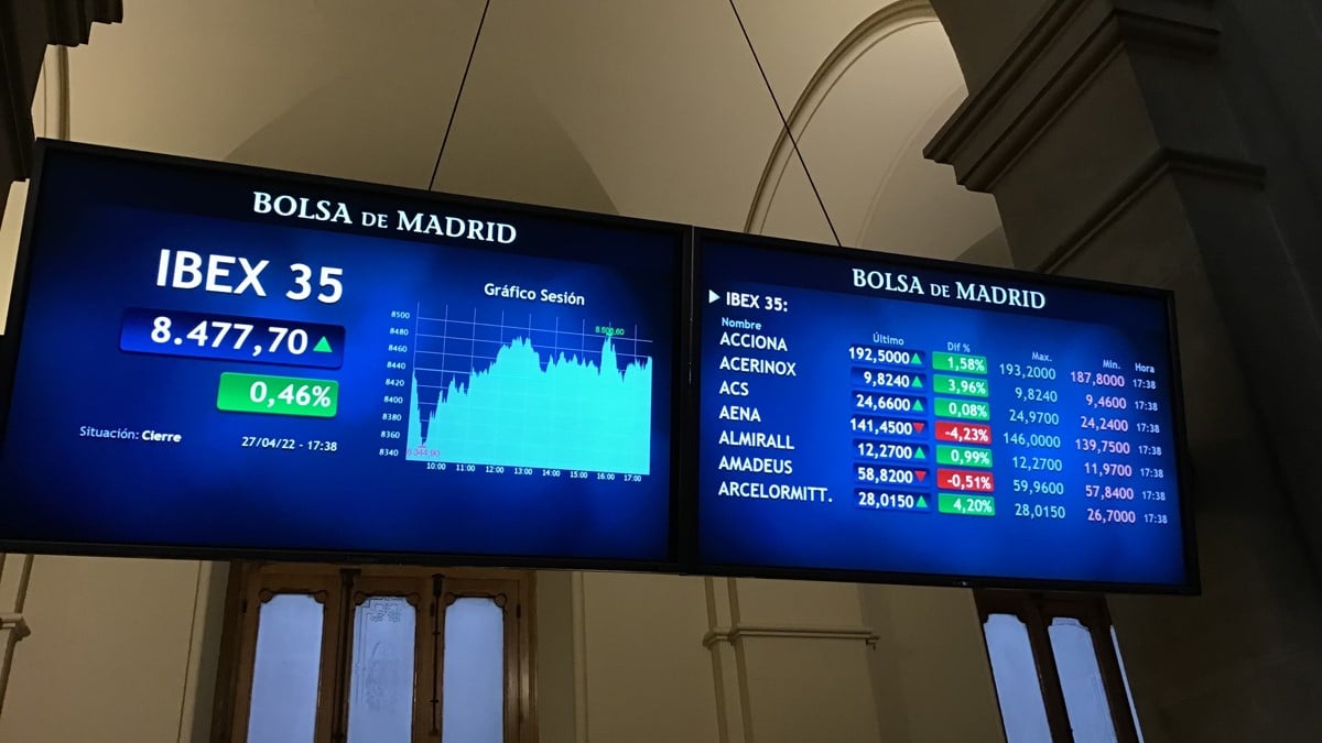 El rebote del IBEX 35 no alcanza para el 8.500