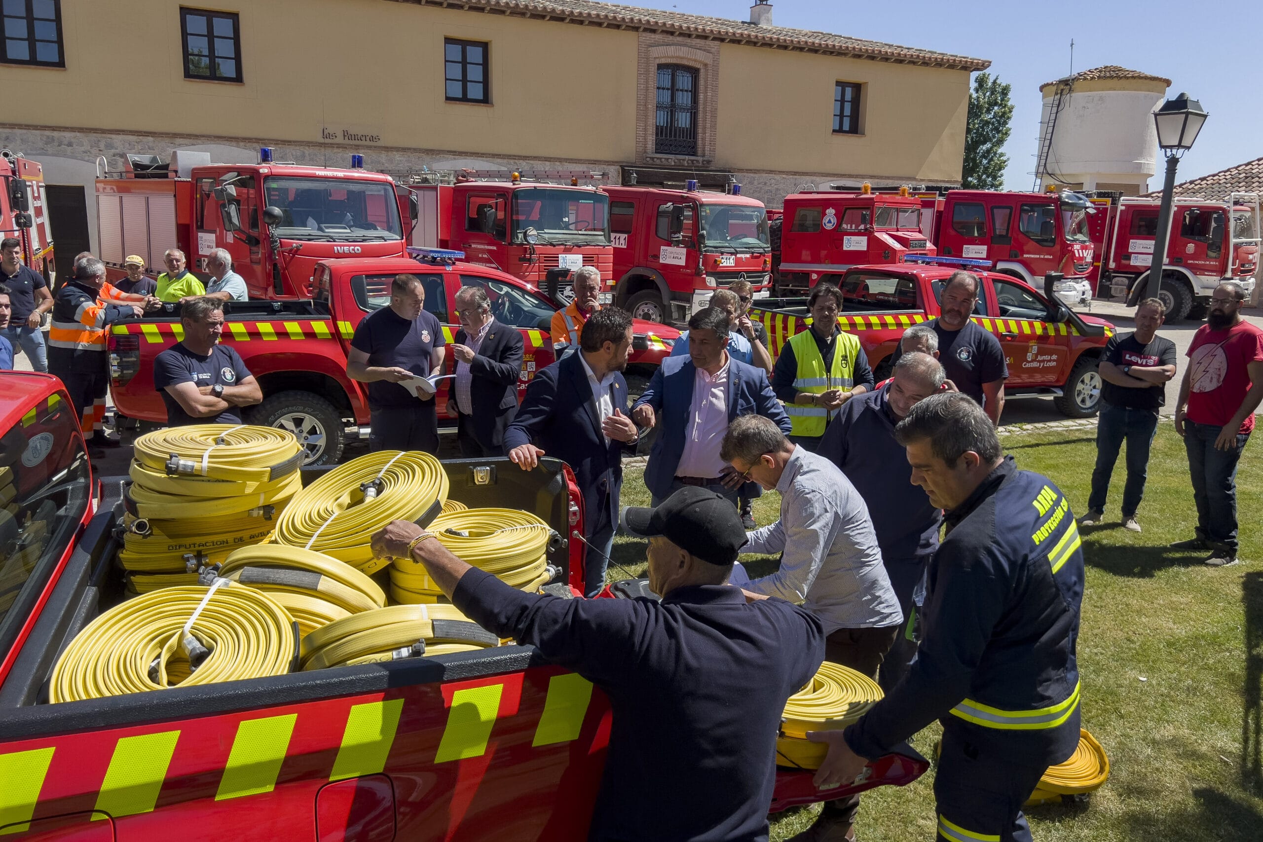 La Diputación de Ávila aporta 19 vehículos al plan regional contra incendios forestales