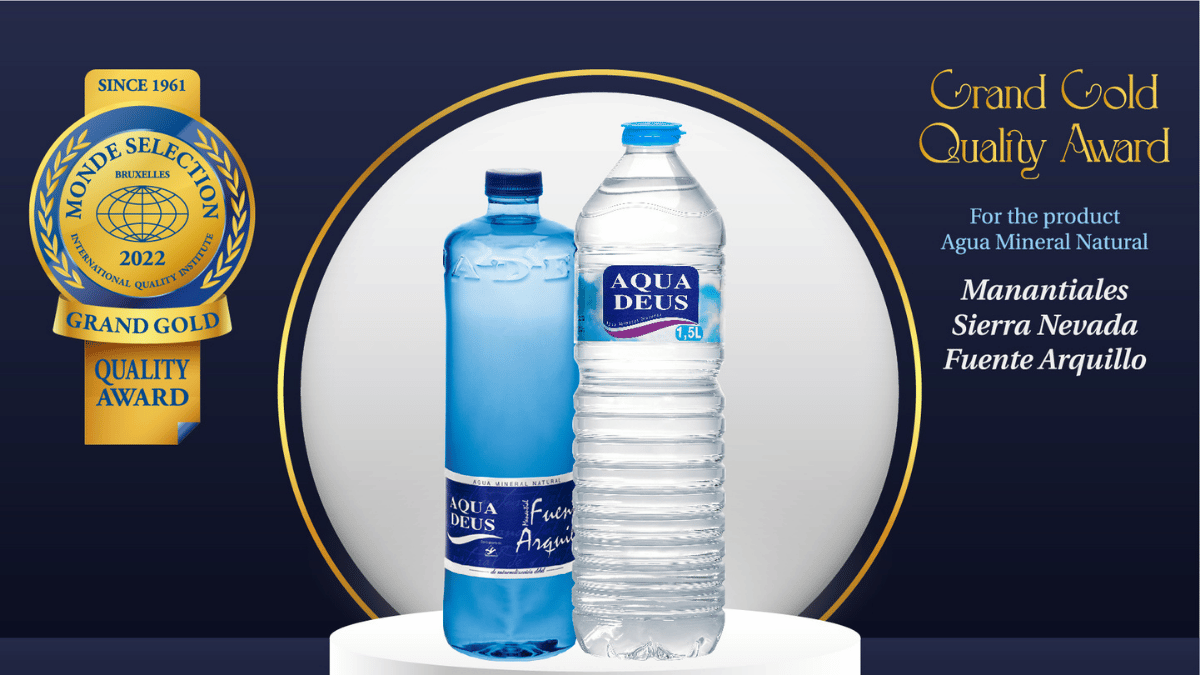 Las aguas de Aquadeus, entre las mejores del mundo por su calidad