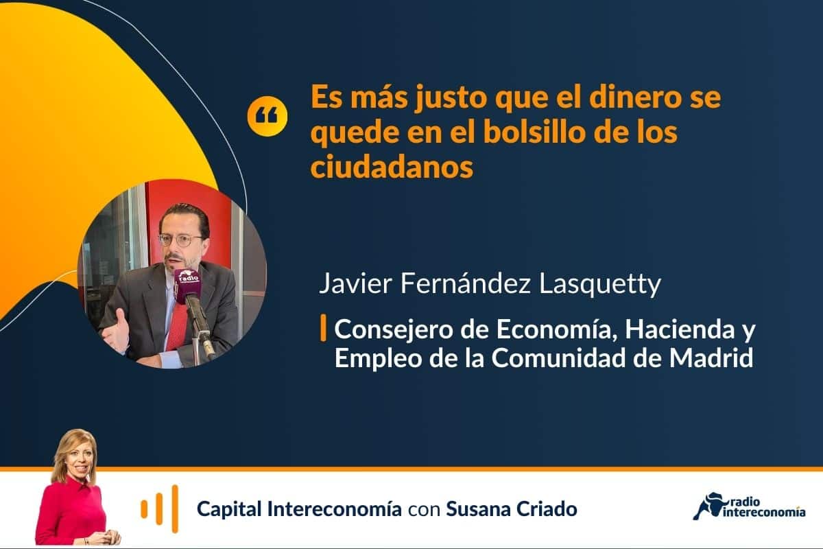 Lasquetty: «Queremos evitar que suban los impuestos de los madrileños como consecuencia de que les suban el sueldo»