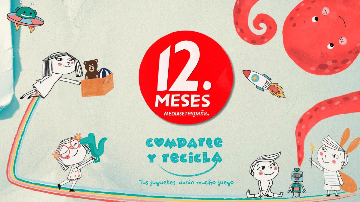 Mediaset España se suma por tercer año a ‘Comparte y Recicla’, la mayor recogida de juguetes a nivel nacional para su reciclaje y donación a niños en riesgo de exclusión social
