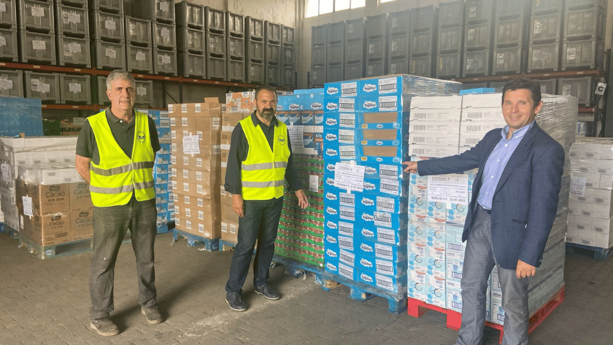 Más de 11.000 kilos de ayuda para los colectivos más vulnerables y refugiados