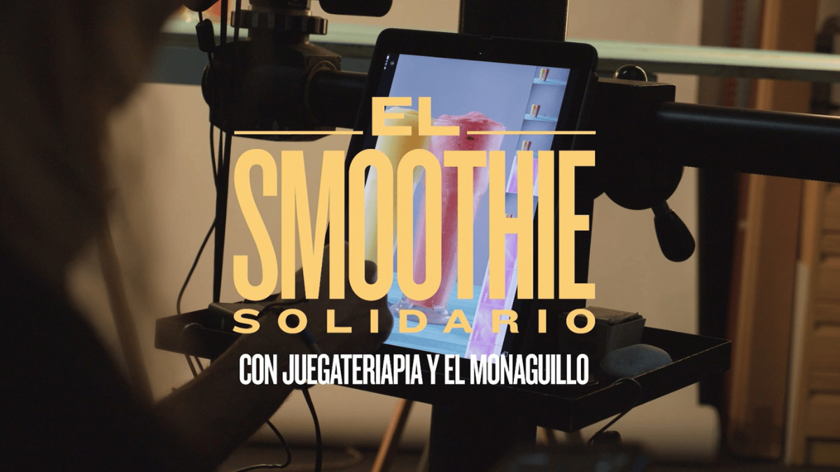 Rodilla junto a la Fundación Juegaterapia y El Monaguillo lanzan un «smoothie secreto» con el objetivo de dar visibilidad a la labor de la Fundación