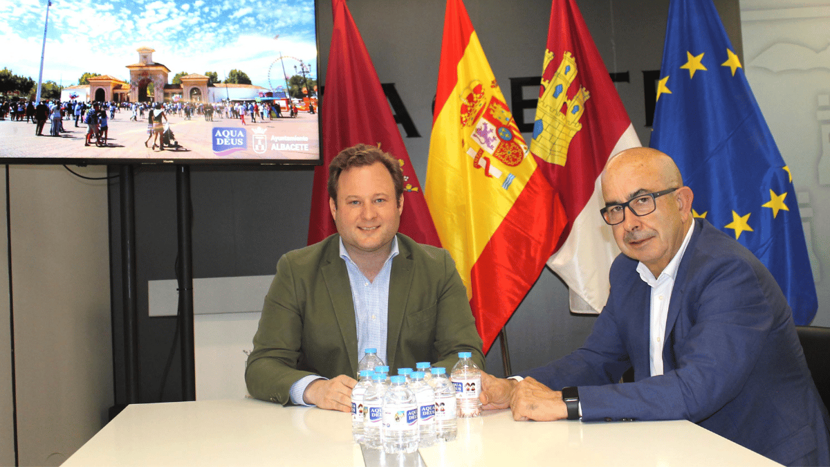 Aquadeus vuelve a patrocinar la Feria de Albacete tras dos años de parón
