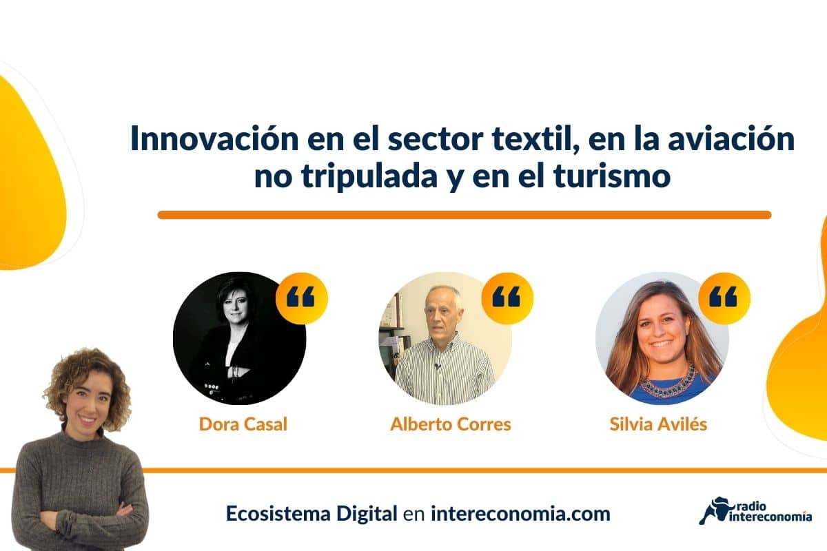 Ecosistema Digital: Innovación en el sector textil, en la aviación no tripulada y en el turismo 23/09/2022