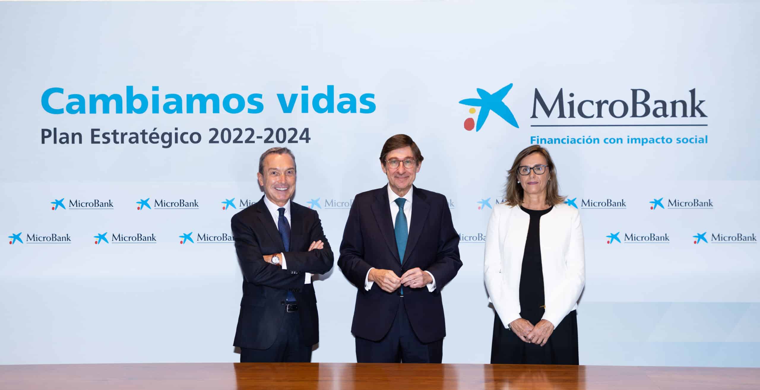 Goirigolzarri anuncia que MicroBank financiará con 3.500 millones a más de 400.000 familias y microempresas