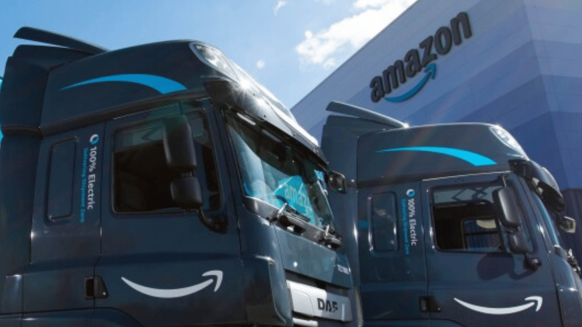Amazon invierte más de 1.000 millones de euros en electrificar su red europea de transporte